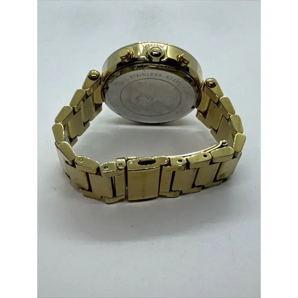 Michael Kors Parker MK5354 Women's Gold Stainless Steel Analog Dial Watch JNA439